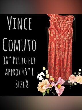 Vince Camuto Coral Lace Sheath Dress